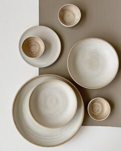 Ceramic plates